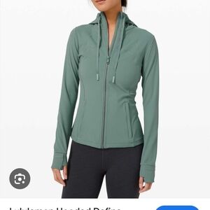 Lululemon define jacket size 6 tidewater teal